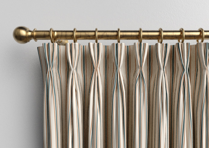 The British Stripe Co. Mary, Teignbridge No.1 - Made to Measure Curtains - Image 11